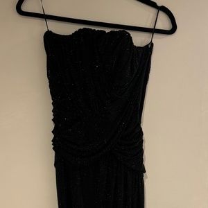**Brand New w/ tags** Alexandre Vaulter Microcrystal Bustier Dress - Size 36FR